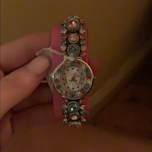 Hello kitty watch bracelet
